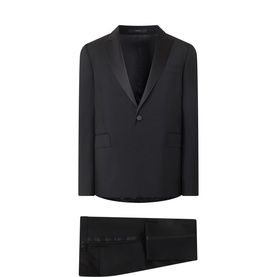 Tuxedo Wool-Blend Evening Suit