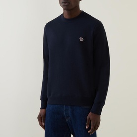 Zebra Logo Crew Neck Sweatshirt