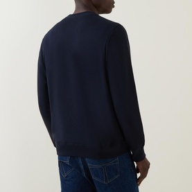 Zebra Logo Crew Neck Sweatshirt
