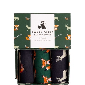 Three-Pack Country Socks