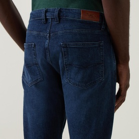 Owaka Mid-Rise Straight Leg Jeans
