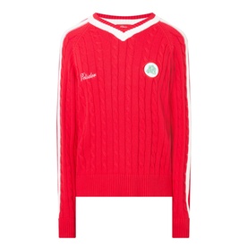 Crest Cable-Knit Sweater