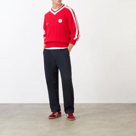 Crest Cable-Knit Sweater