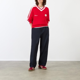 Crest Cable-Knit Sweater