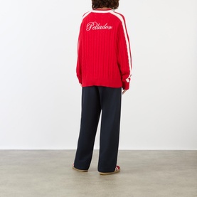 Crest Cable-Knit Sweater