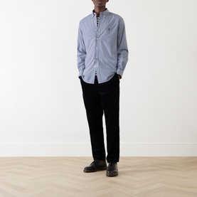 Gingham Poplin Casual Shirt