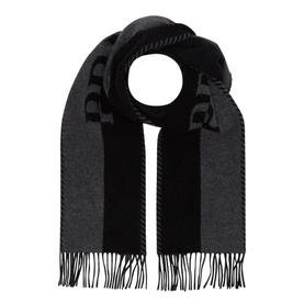 Wool Monogram Scarf