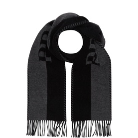 Wool Monogram Scarf