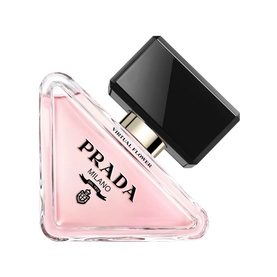 Prada Beauty Paradoxe Virtual Flower Eau de Parfum 30ml, triangular pink bottle with black rectangular cap
