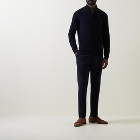 Oasi Half-Zip Cashmere Sweater
