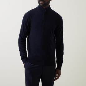 Oasi Half-Zip Cashmere Sweater