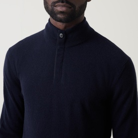 Oasi Half-Zip Cashmere Sweater