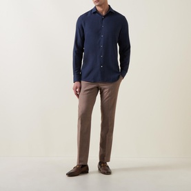 Cashmere Cotton Casual Shirt
