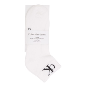 Two-Pack Quarter Monogram Socks