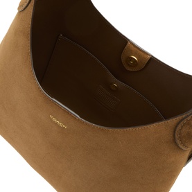 Brooklyn 28 Suede Shoulder Bag
