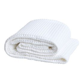 White Honeycomb Throw