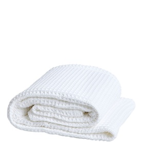 White Honeycomb Throw