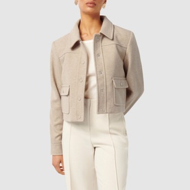 Eloise Petite Button-Through Jacket