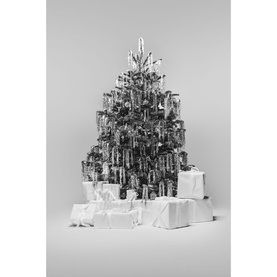 Crystal Harp Tree Decoration