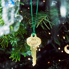 Christmas Key Tree Decoration