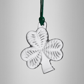 Mini Crystal Shamrock Tree Decoration