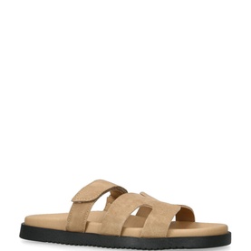Missile Suede Flat Sandals