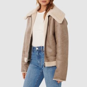 Jamie Shearling  Aviator Jacket