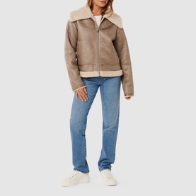 Jamie Shearling  Aviator Jacket