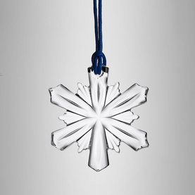 Mini Crystal Snowflake Tree Decoration