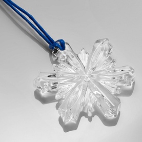 Mini Crystal Snowflake Tree Decoration