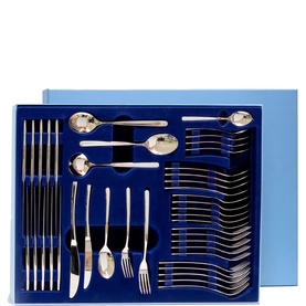 Ona 44-Piece Stainless Steel Cutlery Set