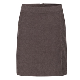 Vera Corduroy Mid-Rise Skirt