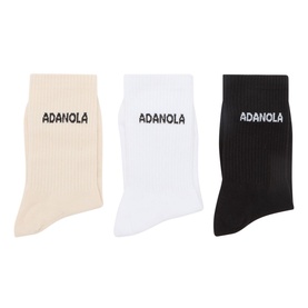 Three-Pack Logo Socks