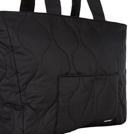Quilted Nylon Tote Bag
