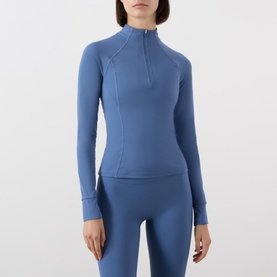 Quarter-Zip Sweat Top