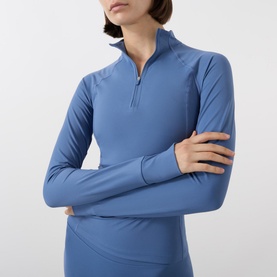 Quarter-Zip Sweat Top