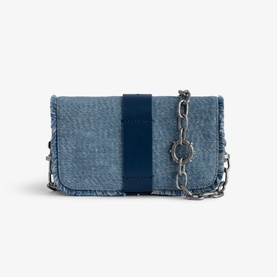 Kate Denim Wallet Clutch Bag