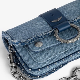 Kate Denim Wallet Clutch Bag