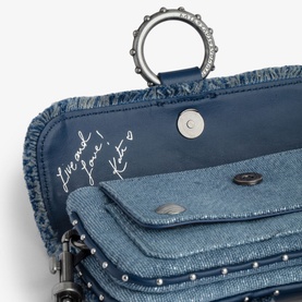 Kate Denim Wallet Clutch Bag