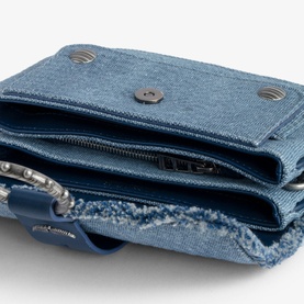Kate Denim Wallet Clutch Bag