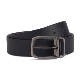 Reversible Textured Leather Belt