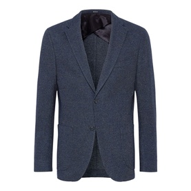 Micro Structure Single-Breasted Jacket