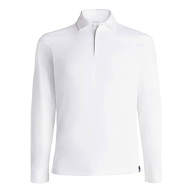 Logo Long-Sleeved Polo Shirt