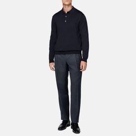 Knitted Polo Shirt