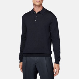 Knitted Polo Shirt