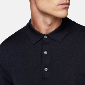 Knitted Polo Shirt