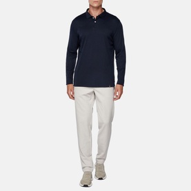 High Performance Long-Sleeved Polo Shirt
