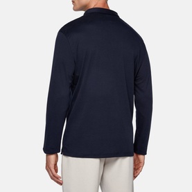 High Performance Long-Sleeved Polo Shirt