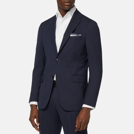 Travel Single-Breasted Blazer