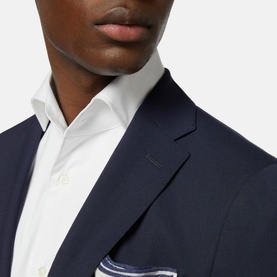 Travel Single-Breasted Blazer
